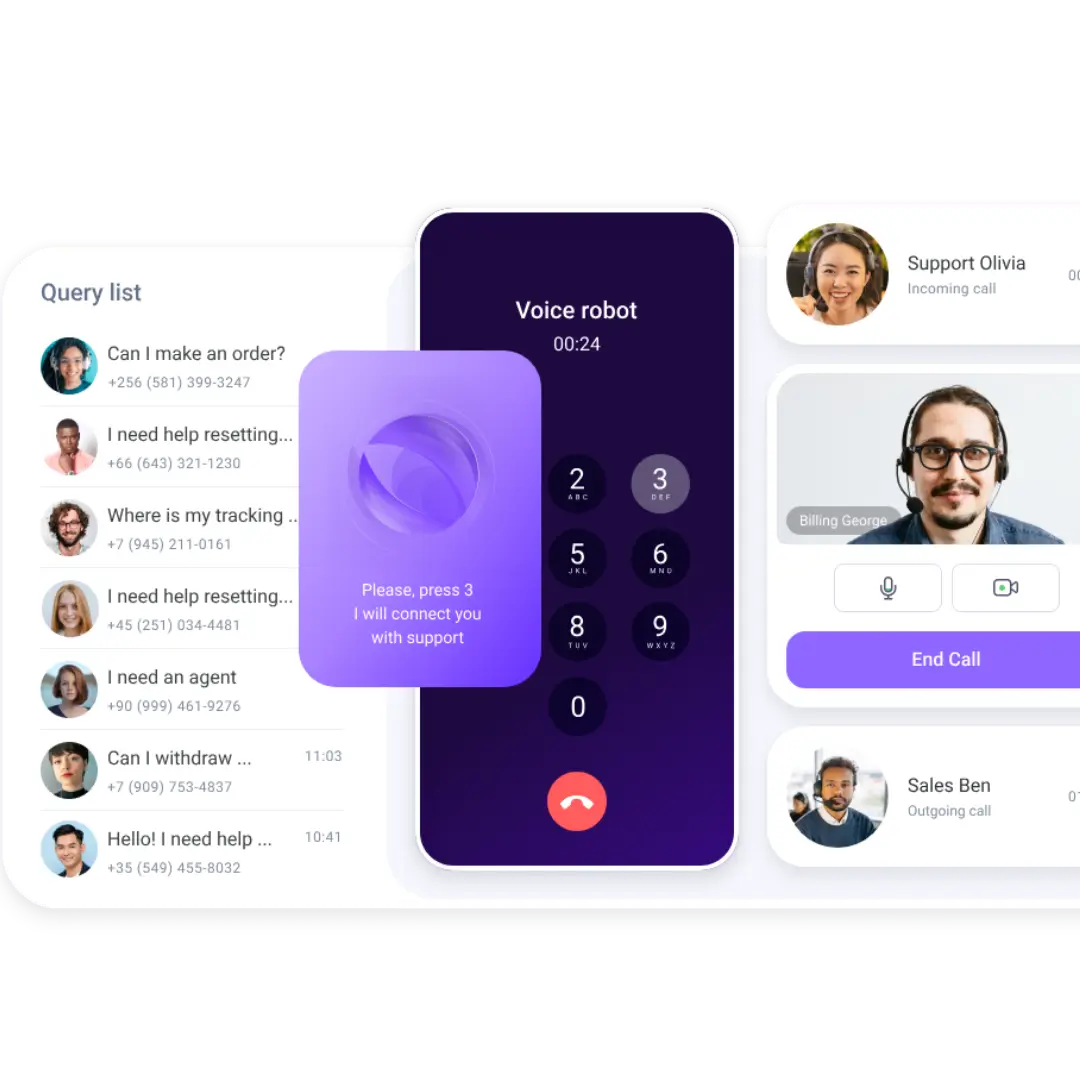 Conmutador telefonico virtual - Telefonia ip - voip - pbx - conmutador virtual - IVR 2