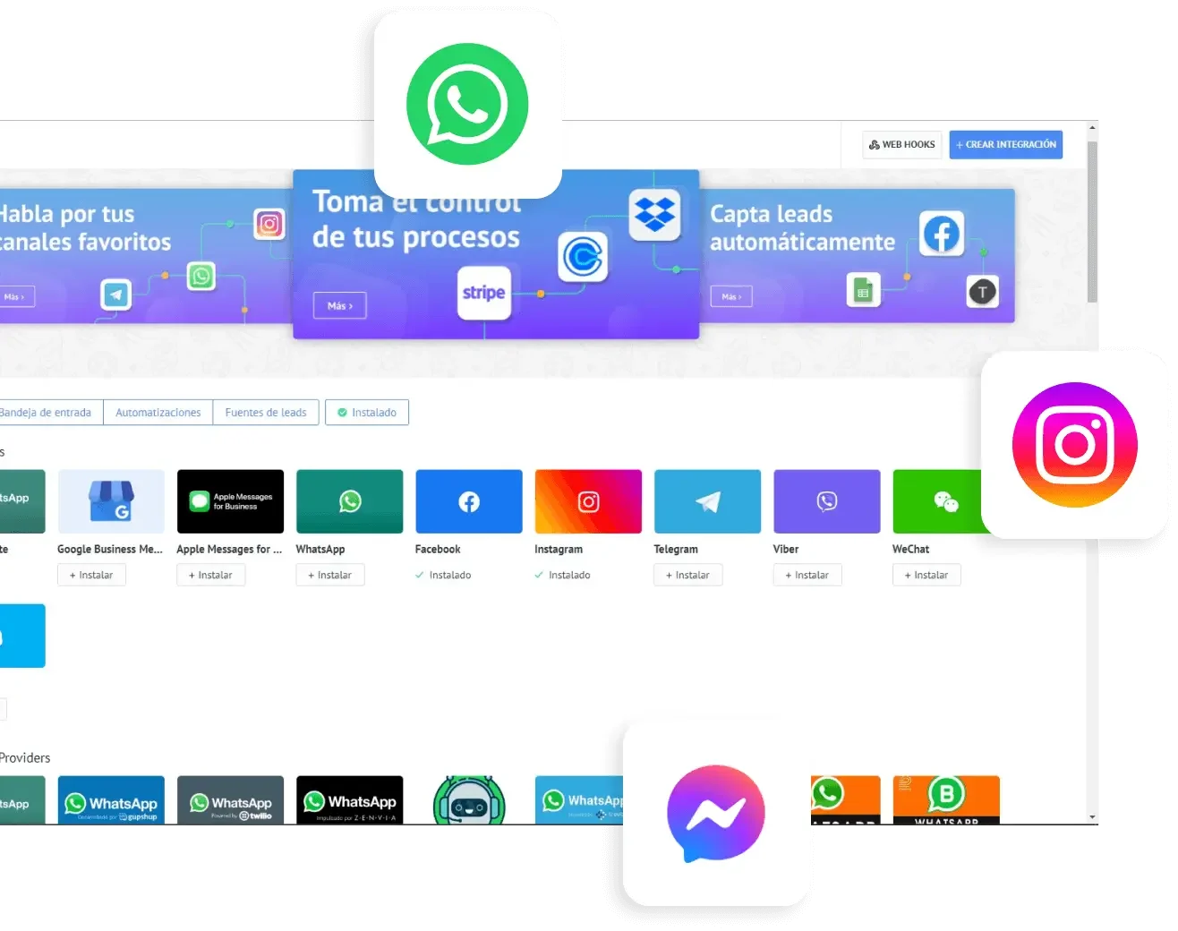 Mensajería omnicanal con IA