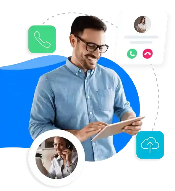 Conmutador Virtual y telefonía en la nube con IA - Funciones inteligentes que elevan la atención al cliente