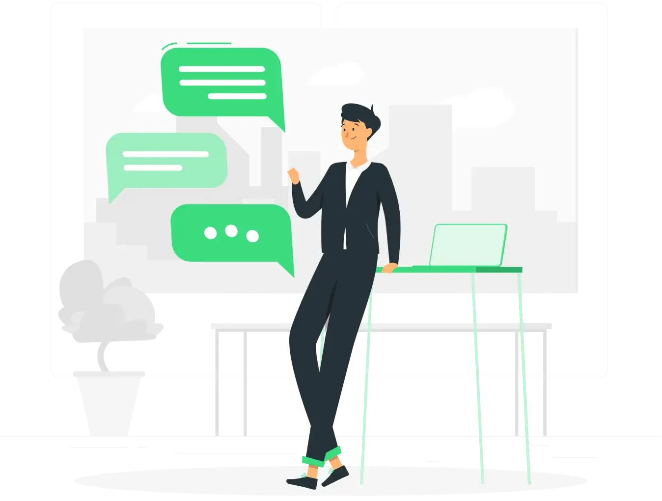 Plataforma De Mensajería Con IA – Características Plataforma De Mensajería Con IA - Características